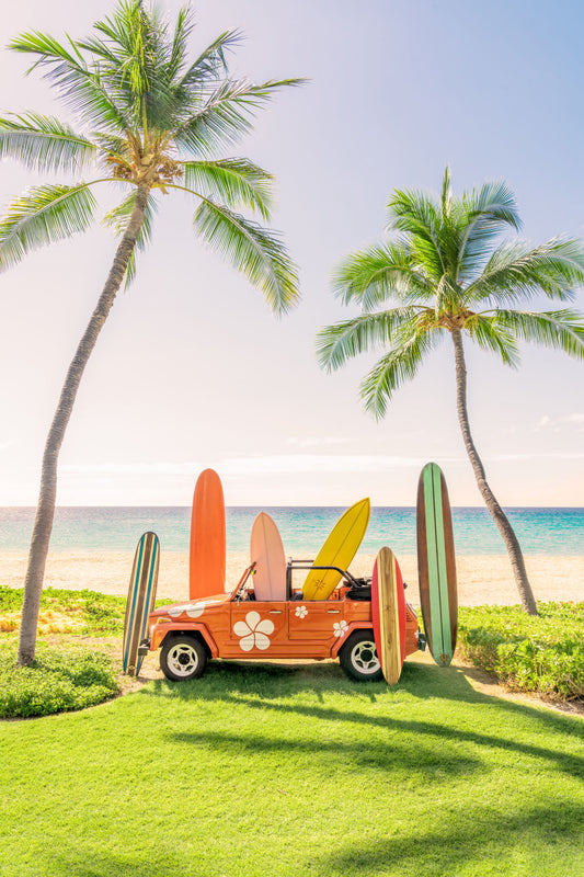 Product image for Beach Buggy Vertical, Mauna Kea
