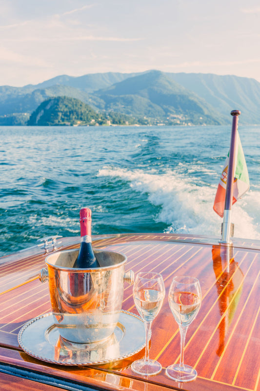 Product image for Champagne on Lake Como