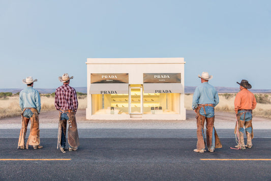 Product image for Four Cowboys, Prada Marfa