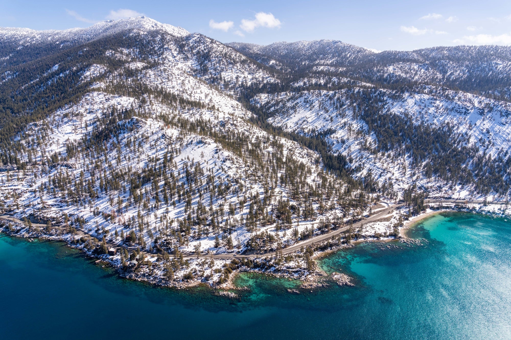 Incline Village Snowscape, Lake Tahoe