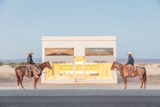 Product image for Two Cowboys II, Prada Marfa