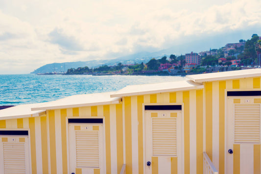 Product image for Yellow Cabanas, Sanremo